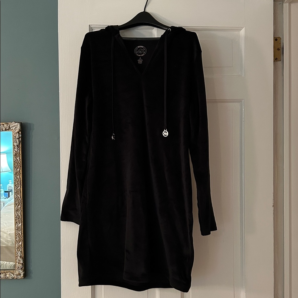 Michael Kors Black Hooded Sweatshirt